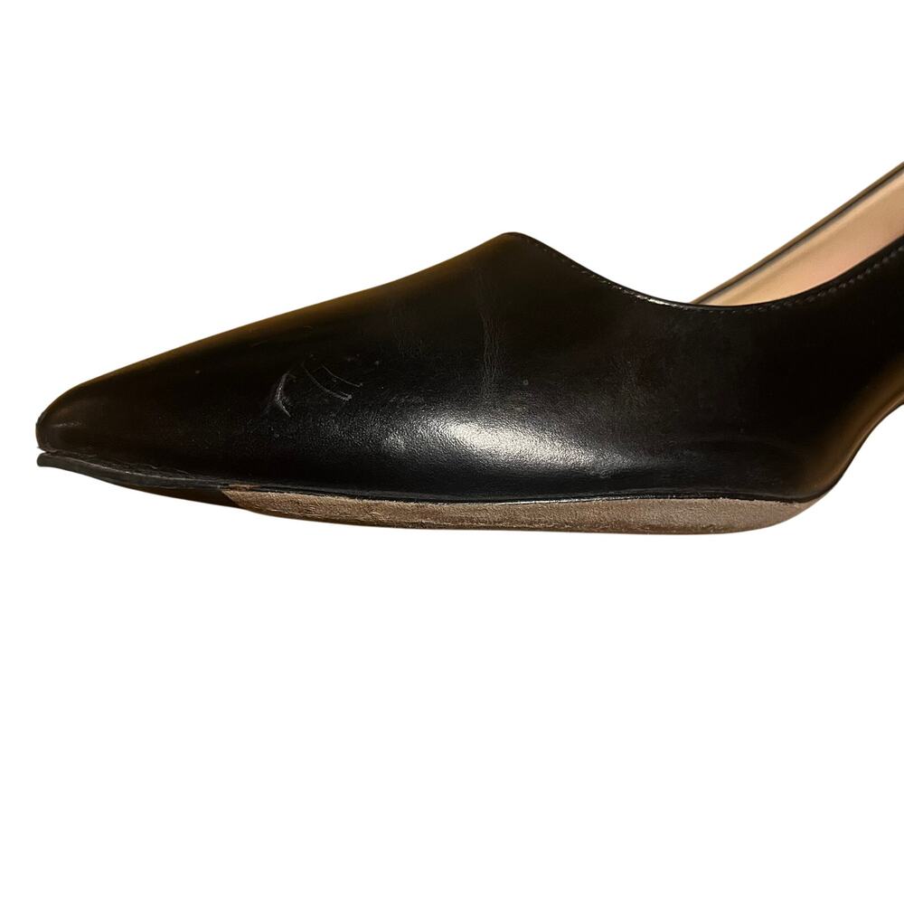 Cole Haan Black Leather Pumps - Picture 5 of 6